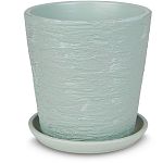 Горшок керамический Лофт (зелен) № 5 (D22) Конус