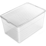 Ящик с крышкой универсальный 560x380x300мм, 51л, Лайф, С530 (упаковка 5 шт.)