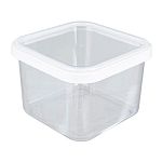 Банка для сыпучих продуктов Cubbo Scandi 0,4л Белый (упаковка 27 шт.)