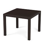 Стол Ротанг-плюс 940х940х740мм (мокко) (упаковка 1 шт.)