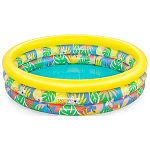 Бассейн круглый надувной 168*38 см, 508 л, Jumbo Hippo 51203 Bestway
