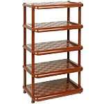 Полка в прихожую Коричневый 0,837х0,307х0,497м (упаковка 2 шт.)