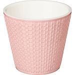 Горшок для цветов Velvet D160 мм, 1,6л (светло-розовый) (упаковка 16 шт.)