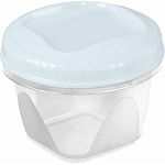 Банка с завинчивающейся крышкой Тондо 1,2л Светло-голубая С287СГЛ (упаковка 20 шт.)