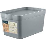 Ящик для хранения Keeplex Trendy 2,3 л 21,1х14,1х11 см серый топаз (упаковка 11 шт.)