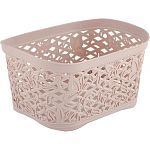 Корзинка для хранения Keeplex Fiori 1л 16,3х12,2х8,7см бежевый топаз (упаковка 12 шт.)