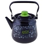 Чайник эмал Домашние ягоды / Berry 3,5л TM Appetite, 1с26с