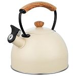 Чайник нерж 2,8л со св бежевый TM Appetite, LKD-0028BGH