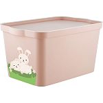 Ящик для хранения Keeplex Друзья 24л 45,2х29,8х24,4см Зайка