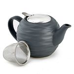 Заварочный чайник с фильтром : 800мл., серый (24)