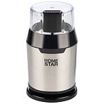 Кофемолка HomeStar HS-2036 цвет: черный, 200 Вт
