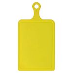 Доска разделочная Малая с ручкой 34*19см (40), желтый (упаковка 40 шт.)
