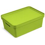 Коробка для хранения Фортуна 380х280х150 оливковая