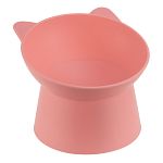 Миска для животных КОТ 0,2л Коралловый (упаковка 10 шт.)