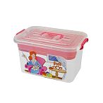 Контейнер для хранения с вкладышем 'РУКОДЕЛИЕ' 10л (упаковка 6 шт.)