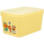 Ящик для хранения Три Кота 2,3 л (упаковка 11 шт.)