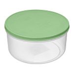 Контейнер для продуктов Verona круглый 0,5л с гибкой крышкой (зеленый) (упаковка 75 шт.)