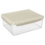 Контейнер для продуктов герметичный Smart Lock прямоугольный 5,4л, Светло-серый (упаковка 6 шт.)