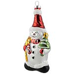 Украшение елочное Снеговик (упаковка 12 шт.)