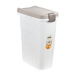 Контейнер для корма ЮММИ 27,5л герметичный Капучино (упаковка 3 шт.)