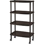 Этажерка для обуви Keeplex Regular четырехсекционная 50х31х96см темный каштан (упаковка 7 шт.)