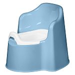 Горшок детский Kinder 365х340х310мм Темно-голубой (упаковка 9 шт.)