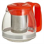 Заварочный чайник с фильтром оранжевый 700 мл (12)