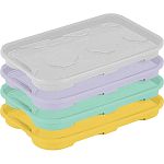 Универсальный поддон InGreen для пластиковых/торфяных горшочков для рассады 400 мл, 6 ячеек микс (уп