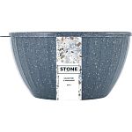 Салатник Sugar&Spice STONE с крышкой 2,8л темный камень (упаковка 14 шт.)