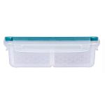 Контейнер с разделителями Экстра лок 1л Хвоя (упаковка 12 шт.)