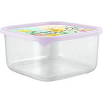 Контейнер для продуктов Sugar&Spice Флора квадратный 0,4л с гибкой крышкой