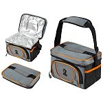 Термосумка Leonord ML15009, 5л, р-р: 24x18x16,5см, цвет: серо-оранжевый
