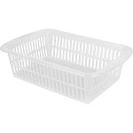 Корзинка для хранения Plast Team 460х310х135 мм натуральный (упаковка 15 шт.)