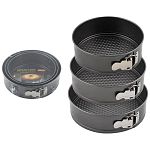 Набор из 3 форм для выпечки раскладных SF-002SET (диам.20,22,24 см)