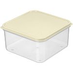 Контейнер для продуктов Modena квадратный  0,7л с гибкой крышкой (светло-бежевый) (упаковка 12 шт.)