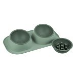 Миска для животных ТВИКС МАКСИ + подарок (миска) Нефритовый (упаковка 8 шт.)