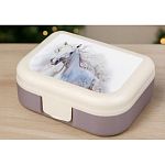 Ланч-Бокс с декором 1л., Лошадь, Бежевый