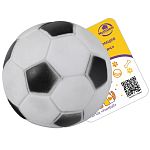 Игрушка для питомцев Футбольный мяч. Диаметр 6,5 см.  NEW
