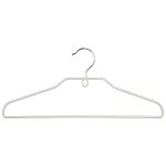 Вешалка металлическая c ПВХ покрытием, тонкая (упаковка 100 шт.)