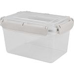 Контейнер BERGEN с защелками 2,4л пепельный жемчуг (упаковка 16 шт.)