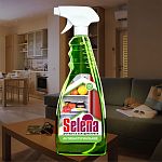 Средство для мытья холодильников 500 мл Selena дезинфицирующее с распылителем