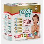 Подгузники-трусики Predo Baby № 6 (15+ кг.) 28 шт