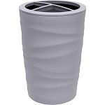 Стакан для зубных щеток Keeplex Wave серый топаз (упаковка 24 шт.)