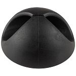 Держатели для 1 провода на клейкой основе, цвет-черный, 6шт (упаковка 12 шт.)