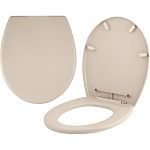 Сиденье для унитаза Keeplex Regular 41,9х36,3х4,5см бежевый топаз (упаковка 17 шт.)