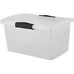 Ящик для хранения Keeplex Vision с защелками 3,7л 25,5х17х13,5см прозрачный кристалл (упаковка 12 шт