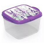 Контейнер для свч с клапаном Lavender 0,9л (упаковка 12 шт.)