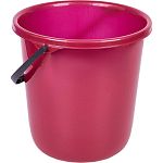 Ведро Rock'n'Roll 7 л  бордо (упаковка 10 шт.)