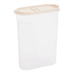 Емкость для сыпучих продуктов 2,4л, Бежевый (упаковка 10 шт.)
