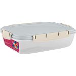 Контейнер для продуктов Sugar&Spice Barberry герметичный 1,3л прямоугольный трюфель (упаковка 12 шт.